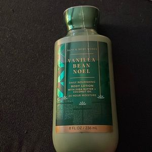Vanilla bean lotion